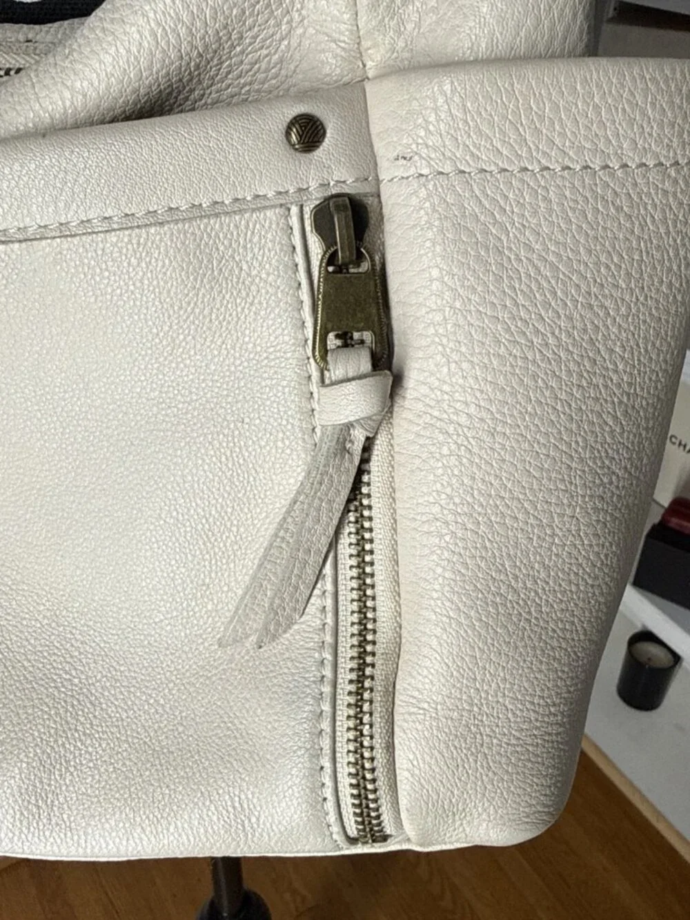 The Sak Collective Keira Sand Leather Hobo Shoulder Purse
